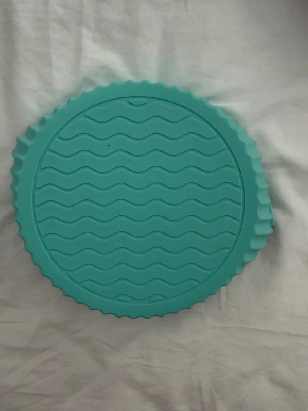 Silicone Nonstick Airfryer liner - Teal 8inch